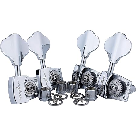 Bass Tuning Machines Guyker Bass Tuners 1:26 Ratio Open Gear